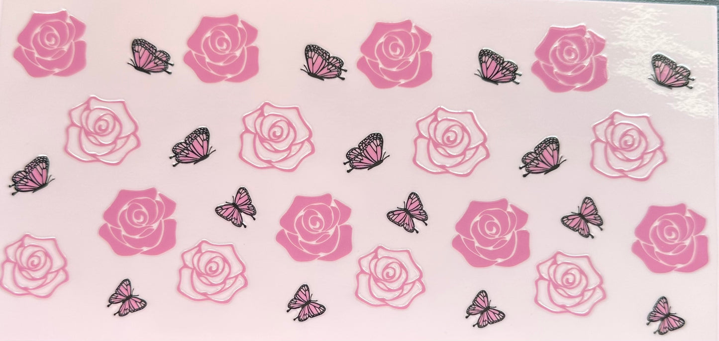 Roses & Butterflies