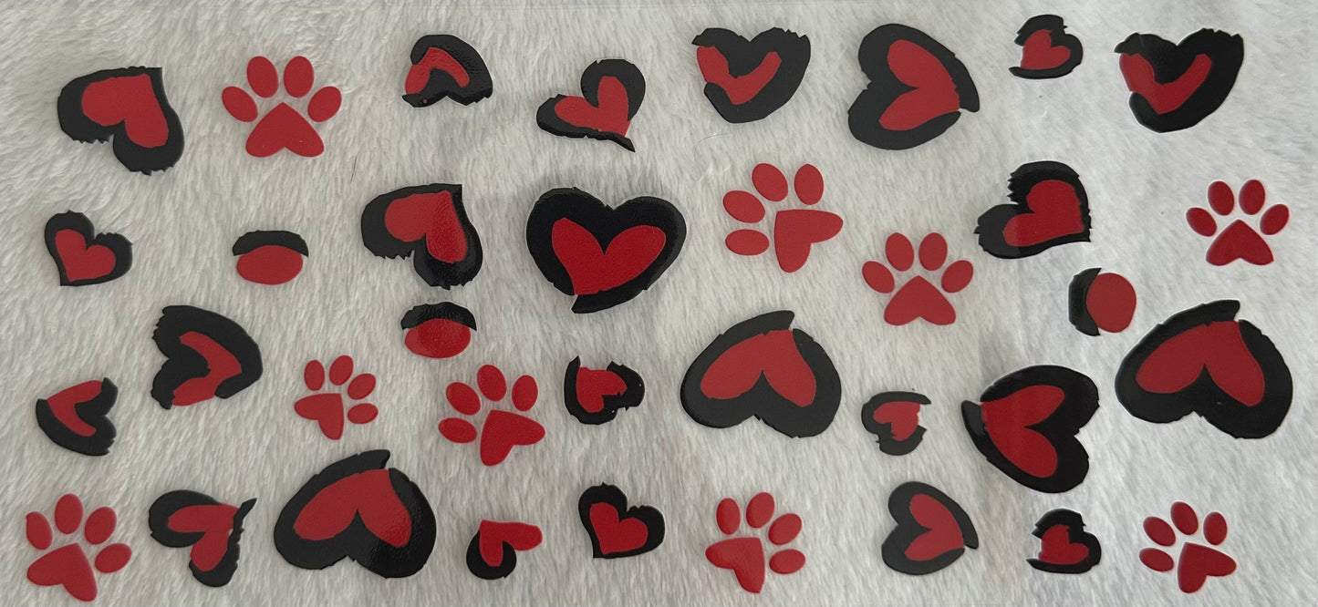 Paw Prints & Hearts